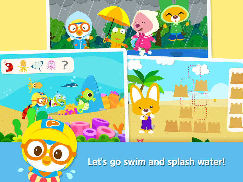 Pororo’s Summer Vacation - عکس برنامه موبایلی اندروید