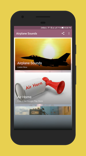 Air Horn Sound - عکس برنامه موبایلی اندروید