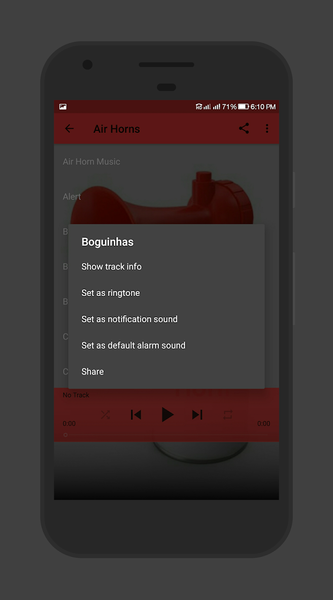 Air Horn Sound - عکس برنامه موبایلی اندروید