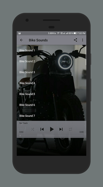 Bike Sounds - Image screenshot of android app