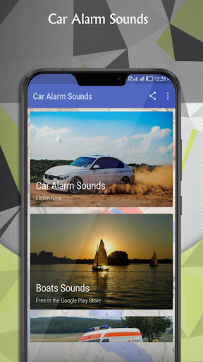 Car Alarm Sounds - Image screenshot of android app