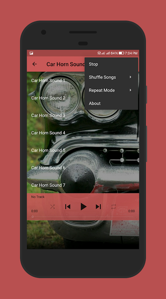 Car Horn Sounds - عکس برنامه موبایلی اندروید
