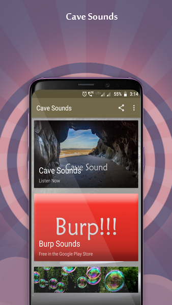 Cave Sounds - عکس برنامه موبایلی اندروید