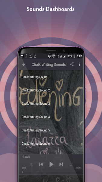 Chalk Writing Sounds - عکس برنامه موبایلی اندروید