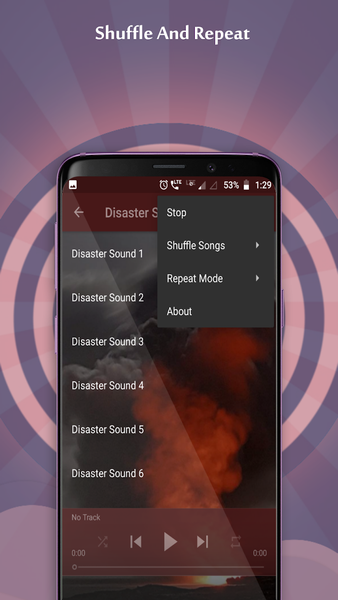 Disaster Sounds - Image screenshot of android app