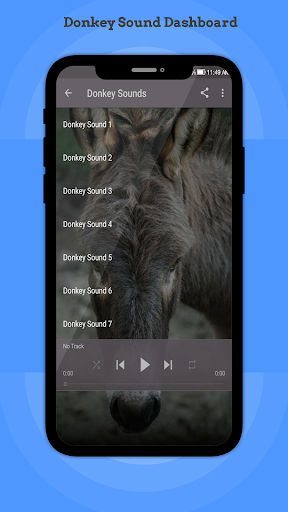 Donkey Sounds - Image screenshot of android app