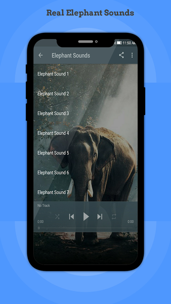 Elephant Sounds - Image screenshot of android app