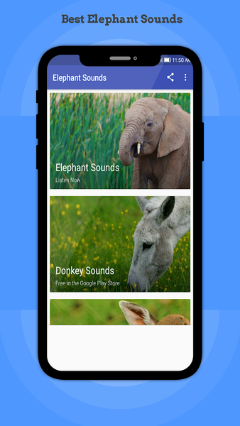Elephant Sounds - Image screenshot of android app