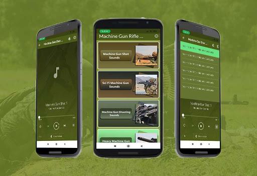 Machine Gun Rifle Sounds - Image screenshot of android app