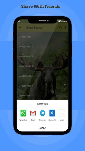 Moose Sounds - عکس برنامه موبایلی اندروید