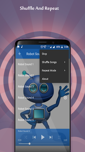 Robot Sounds - Image screenshot of android app