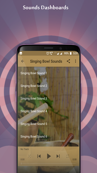 Singing Bowl Sounds - عکس برنامه موبایلی اندروید