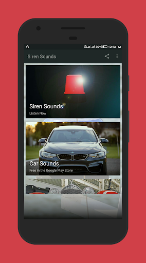 Siren Sounds - Image screenshot of android app
