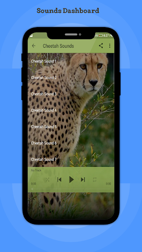 Cheetah Sounds - Image screenshot of android app