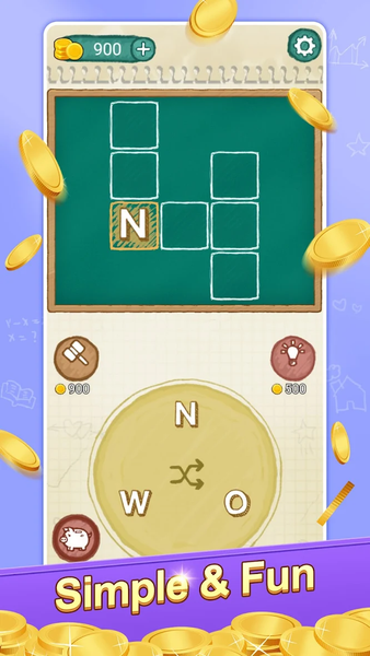 Words Champ - Gameplay image of android game