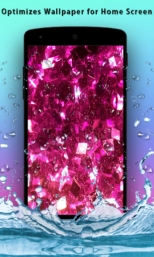 Glitter live wallpaper - Image screenshot of android app