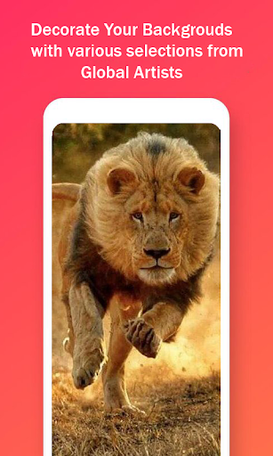 Lion HD Wallpapers - Image screenshot of android app