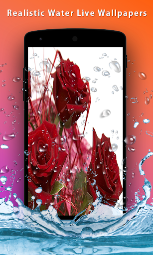 3D Rose Live Wallpaper - Image screenshot of android app