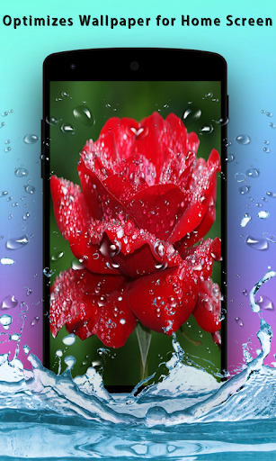3D Rose Live Wallpaper - Image screenshot of android app