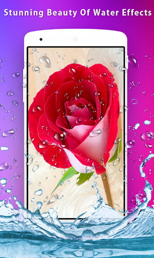 3D Rose Live Wallpaper - Image screenshot of android app