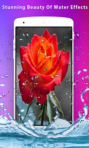 3D Rose Live Wallpaper - Image screenshot of android app