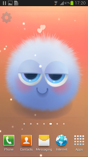 Fairy Puff Live Wallpaper - Image screenshot of android app