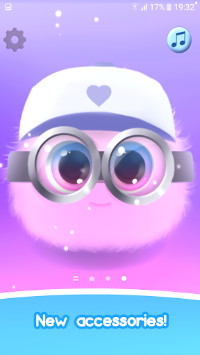 Fluffy Bubble Live Wallpaper - Image screenshot of android app