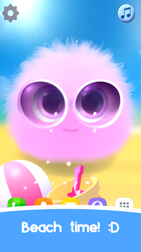 Fluffy Bubble Live Wallpaper - Image screenshot of android app