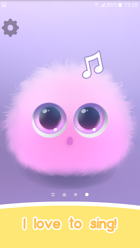 Fluffy Bubble Live Wallpaper - Image screenshot of android app