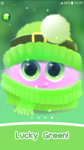 Fluffy Bubble Live Wallpaper - Image screenshot of android app