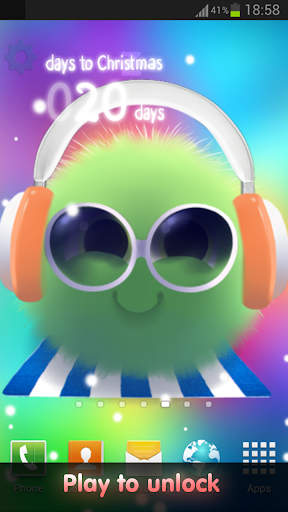 Fluffy Chu Live Wallpaper - Image screenshot of android app