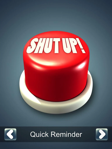 Shutup Button - عکس برنامه موبایلی اندروید