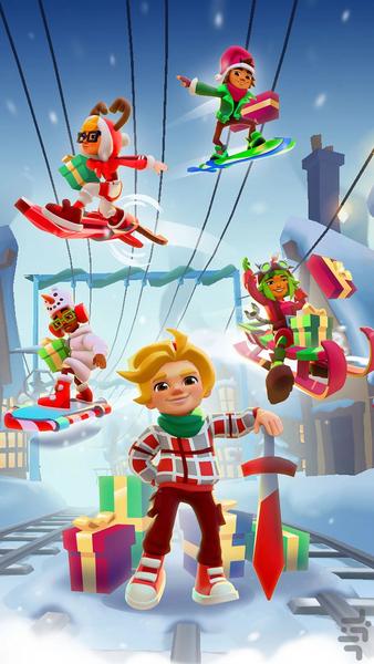 Subway Surfers – ساب وی سورف (قطار سکه خور) - عکس بازی موبایلی اندروید