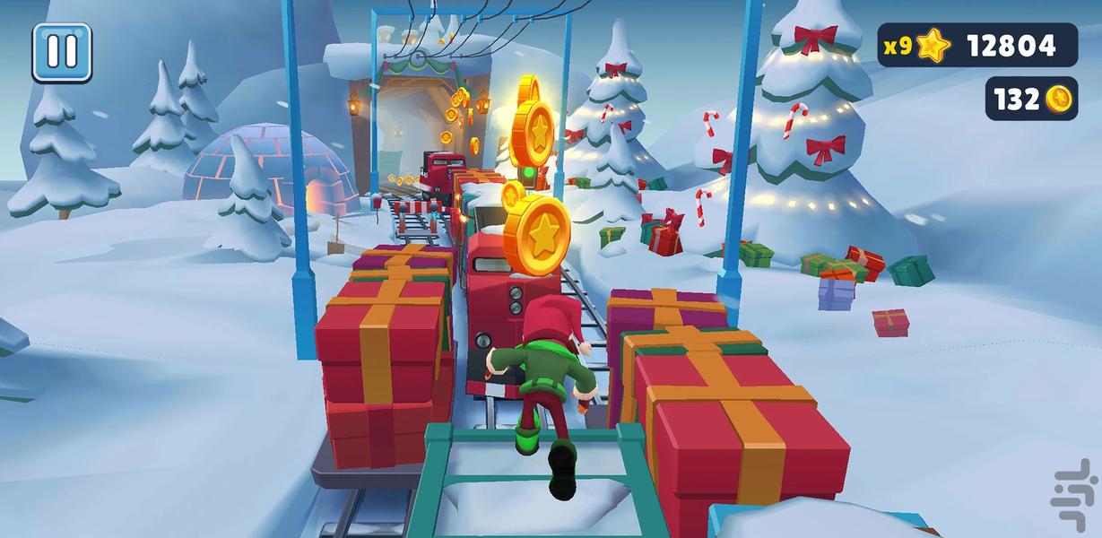 Subway Surfers – ساب وی سورف (قطار سکه خور) - عکس بازی موبایلی اندروید