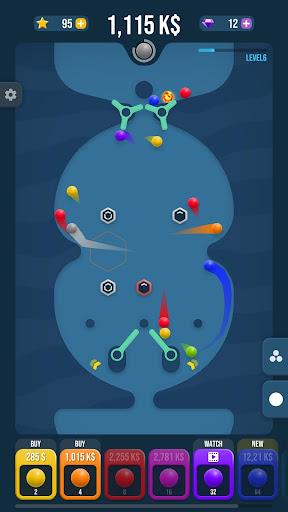 Idle Marble Run - Gameplay image of android game