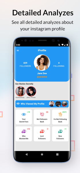 iProfile Who Viewed My Profile - Image screenshot of android app