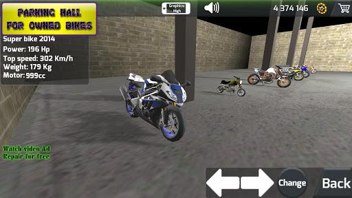 Moto Drag Racing - Gameplay image of android game