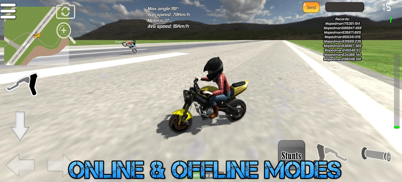 Wheelie King 5 - Gameplay image of android game