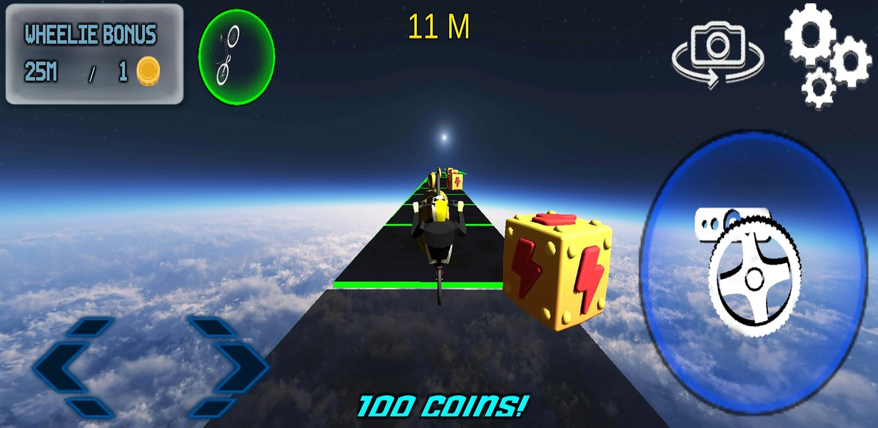 Wheelie Life 3D - Gameplay image of android game