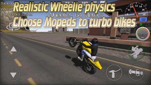 Wheelie King 3D - Realistic 3D - Gameplay image of android game