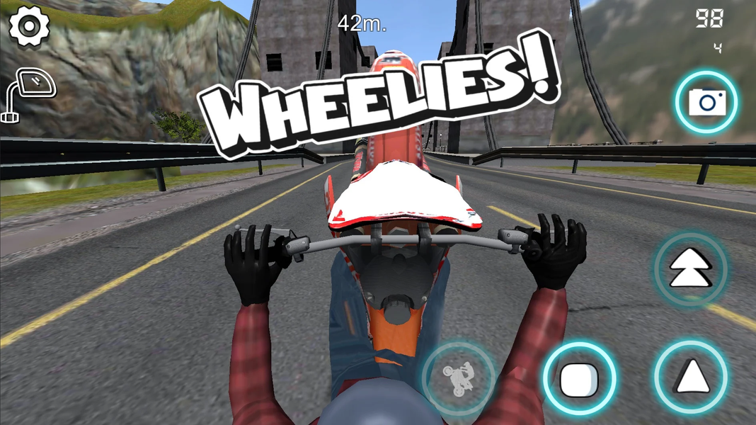 Wheelie King 6 - 3D Racing - Gameplay image of android game
