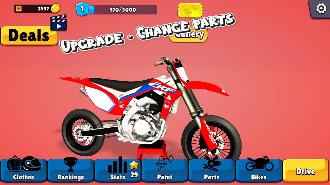 Wheelie King ۶ - ۳D Racing - عکس بازی موبایلی اندروید