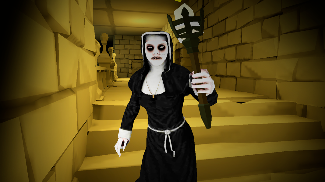Demonic Nun. Two Evil Dungeons - Gameplay image of android game
