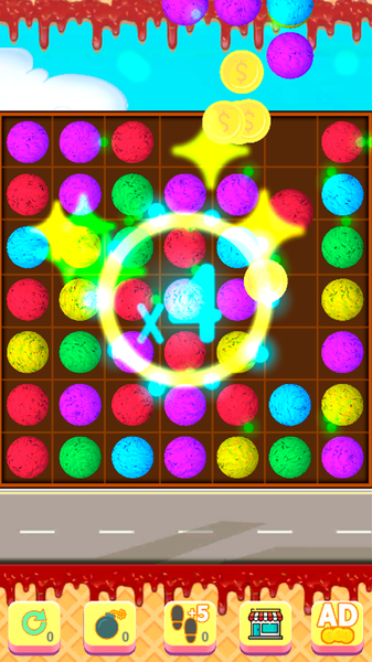 Ice Cream: Match ۳ Puzzle - عکس بازی موبایلی اندروید