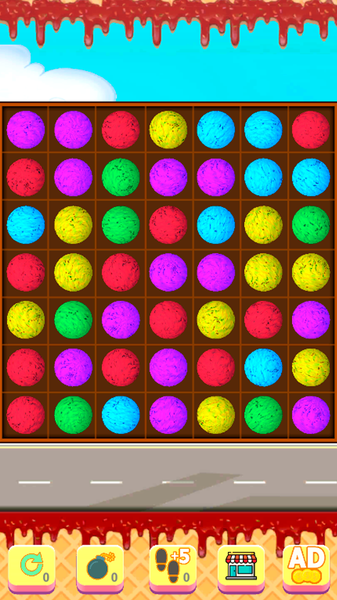 Ice Cream: Match ۳ Puzzle - عکس بازی موبایلی اندروید