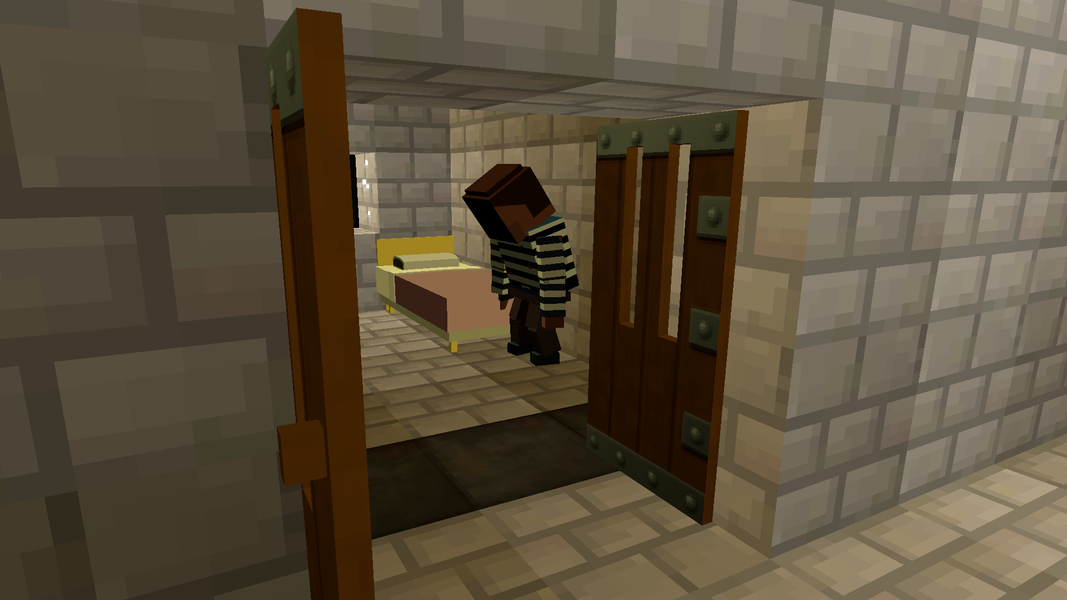 Craft Prison Break: Escape Map - Gameplay image of android game