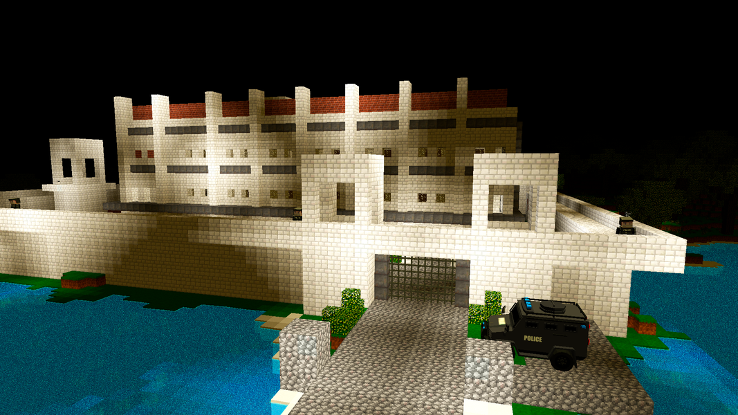 Craft Prison Break: Escape Map - Gameplay image of android game