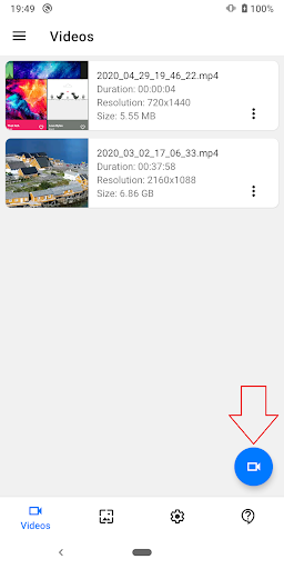 Screen Recorder - Image screenshot of android app