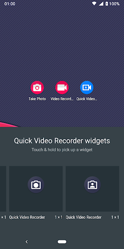 Quick Video Recorder - عکس برنامه موبایلی اندروید