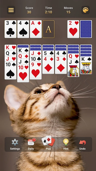 Solitaire - Classic Card Game - عکس بازی موبایلی اندروید